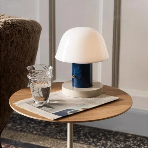 lampe à poser rétro danoise ambiance chaleureuse et décorative - vue 9 sur 9