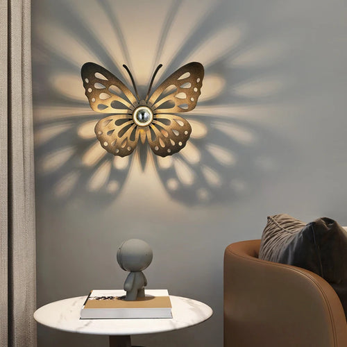 applique murale nordique en fer à led décorative pour intérieur élégant - vue 3 sur 20