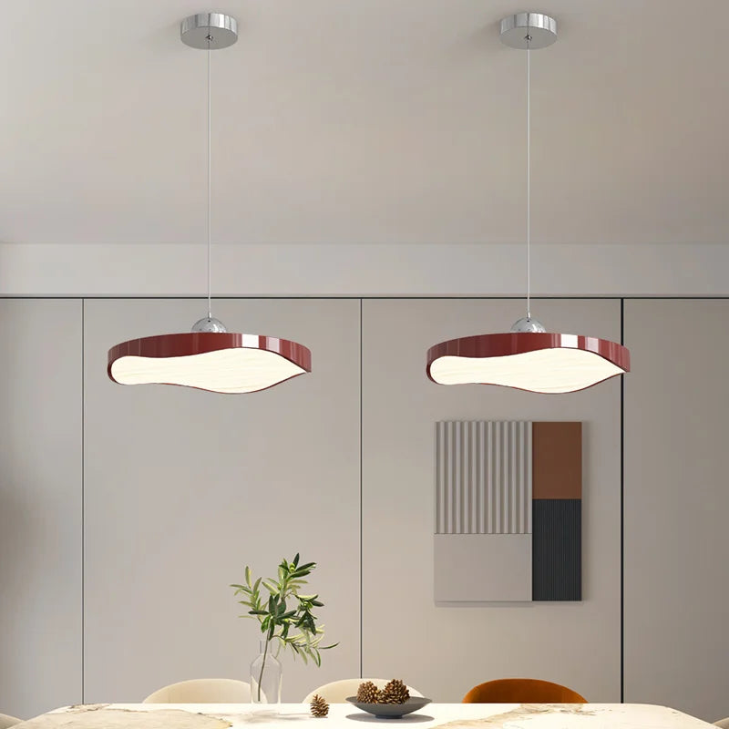 plafonnier led suspendu moderne pour intérieur tendance 2023 - vue 6 sur 11