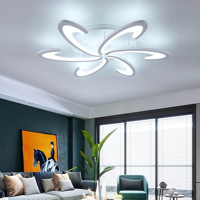 plafonnier intérieur moderne en acrylique luminaire décoratif idéal