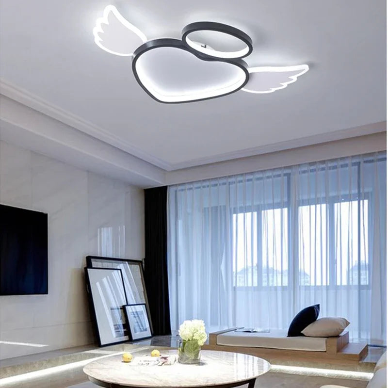 plafonnier led design animé pour intérieur enfants et adultes - vue 4 sur 9
