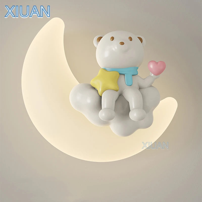 applique murale protection des yeux design animal fille