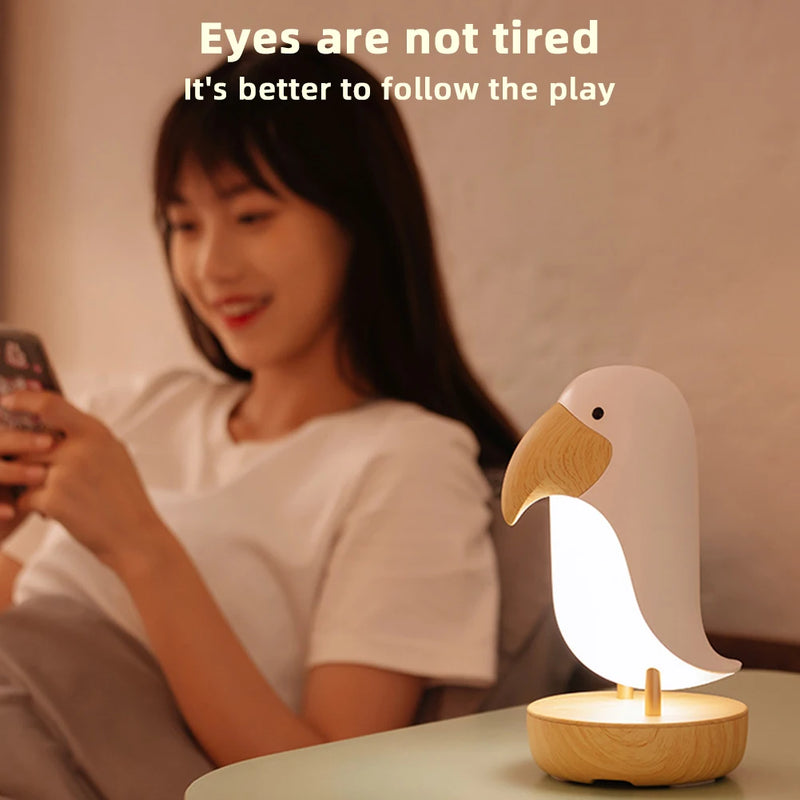 Lampe Veilleuse LED en forme d'oiseaux mignons