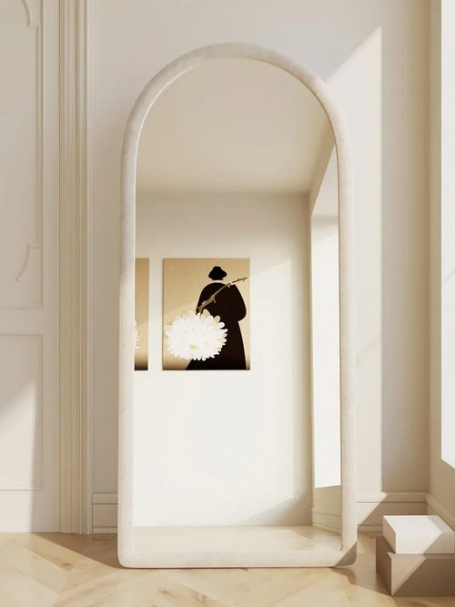 miroir moderne pleine longueur pour dressing et chambre - vue 2 sur 6
