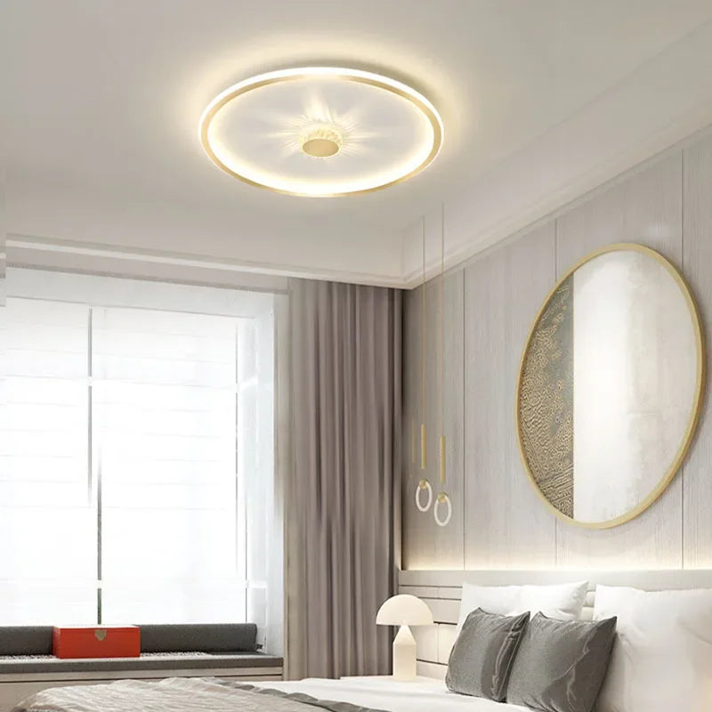 plafonnier moderne à leds pour intérieur décoratif maison - vue 3 sur 12
