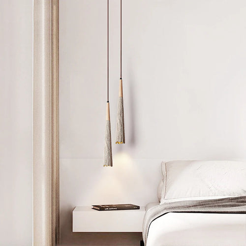 suspension wabi-sabi en ciment pour décoration intérieure moderne - vue 4 sur 6