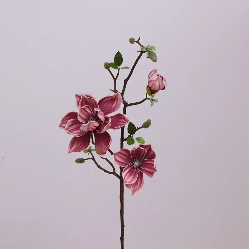 branches de magnolias artificielles pour décoration intérieure - vue 11 sur 14
