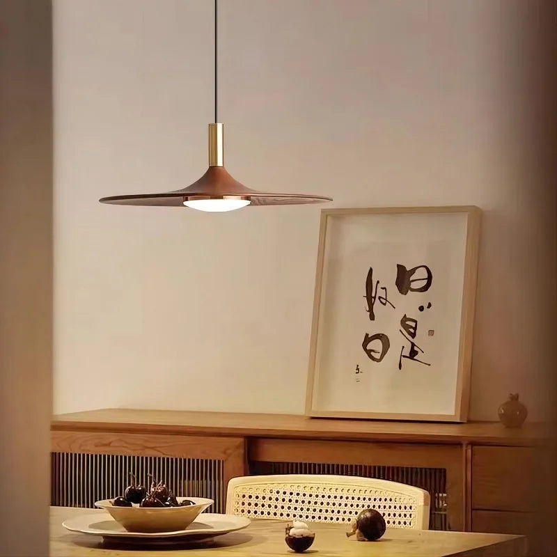 lustre moderne style ovni protection des yeux design contemporain - vue 6 sur 8
