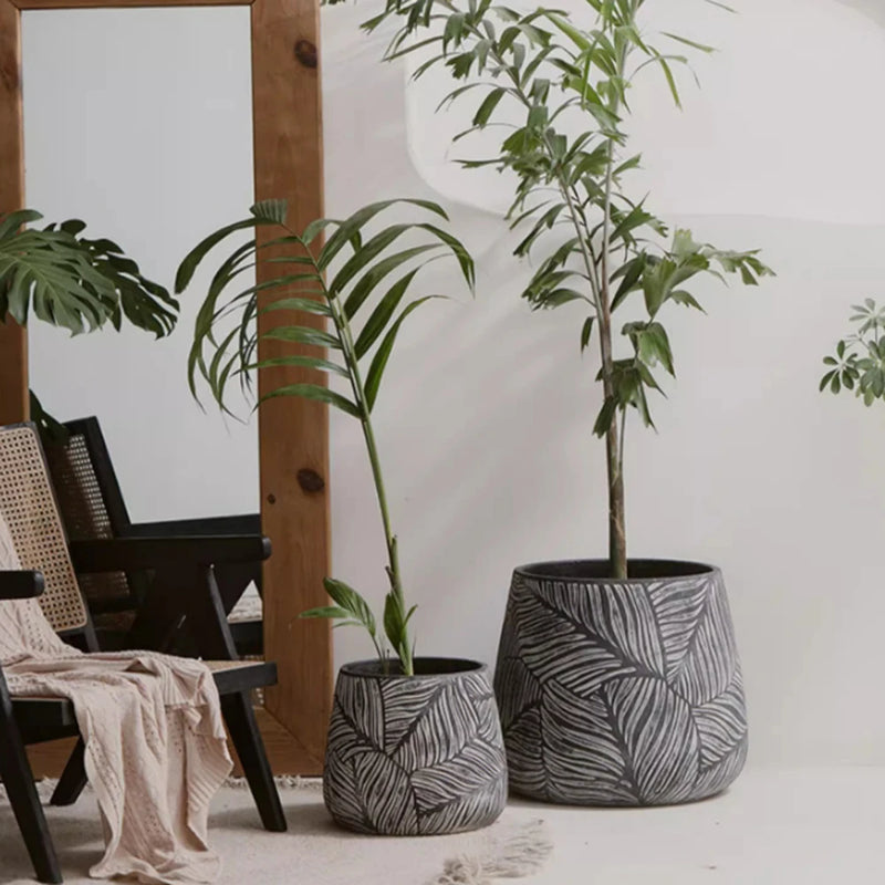 moule en silicone pour jardinière en béton nordique décoratif