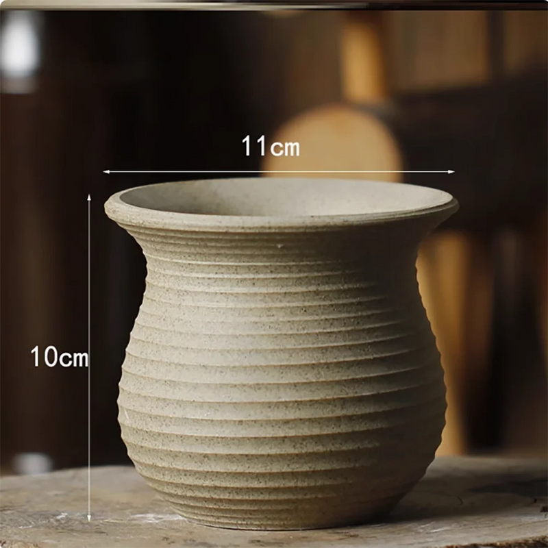 moule en silicone pour pots de fleurs en béton