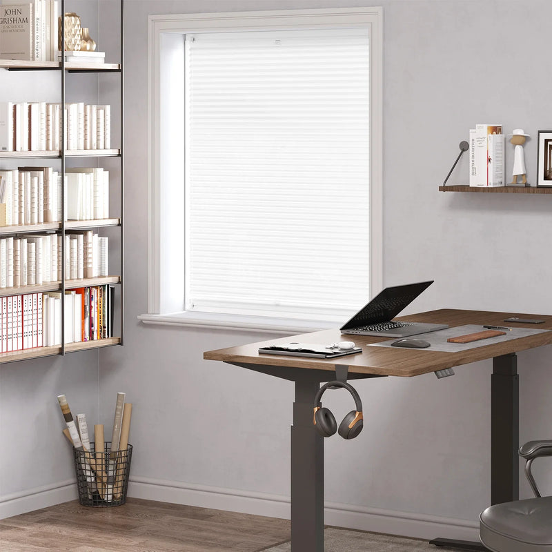 Store plissé sans perçage protection solaire fenêtre intérieur