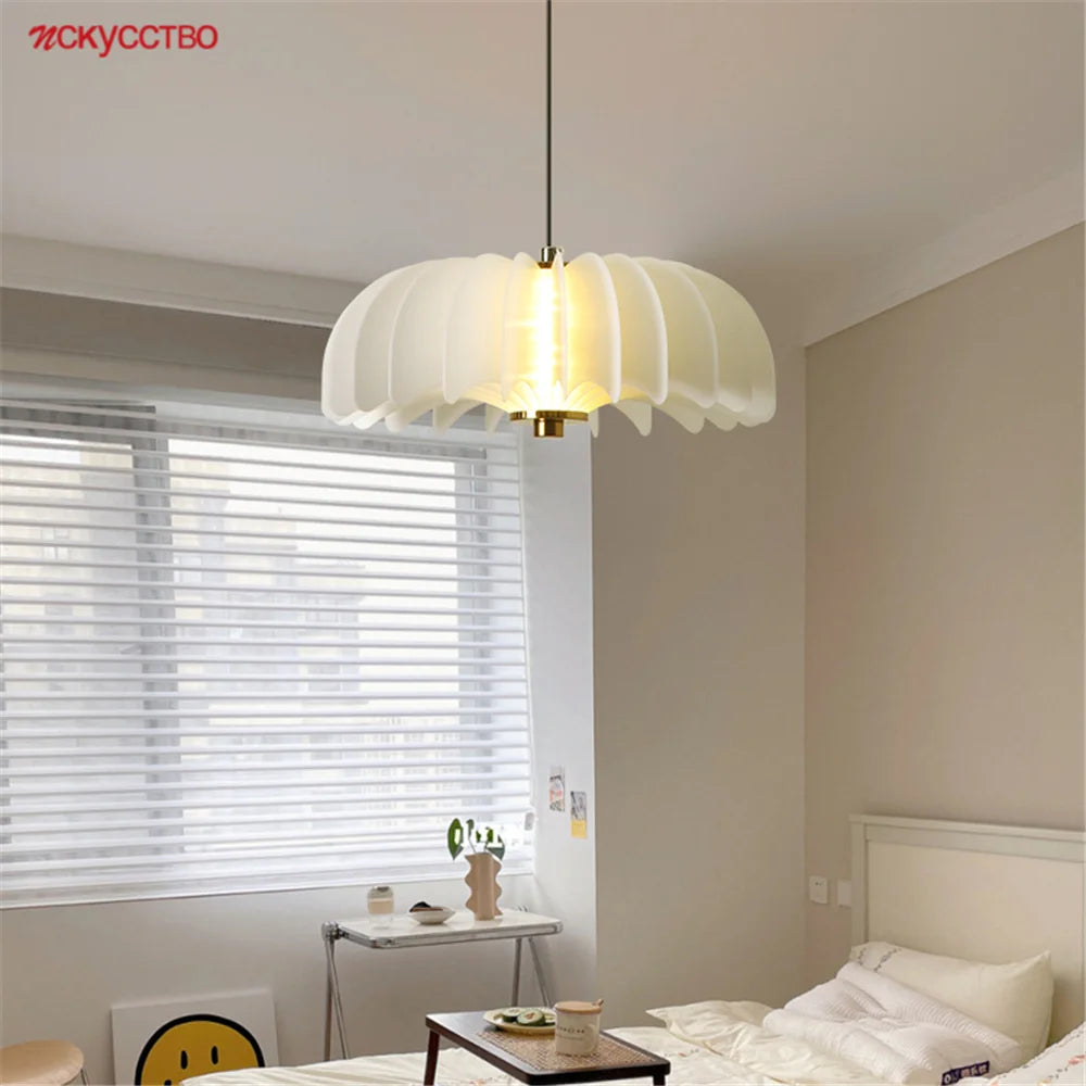 lustre à led citrouille design postmoderne pour décoration intérieure - vue 2 sur 9