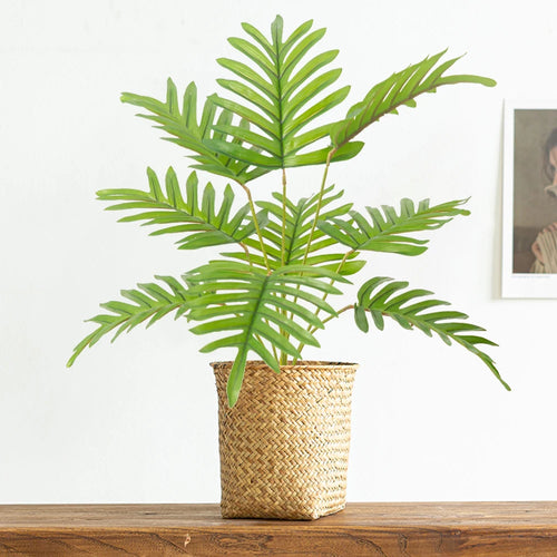 plante artificielle tortue tropicale avec feuilles décoratives pour intérieur - vue 5 sur 8