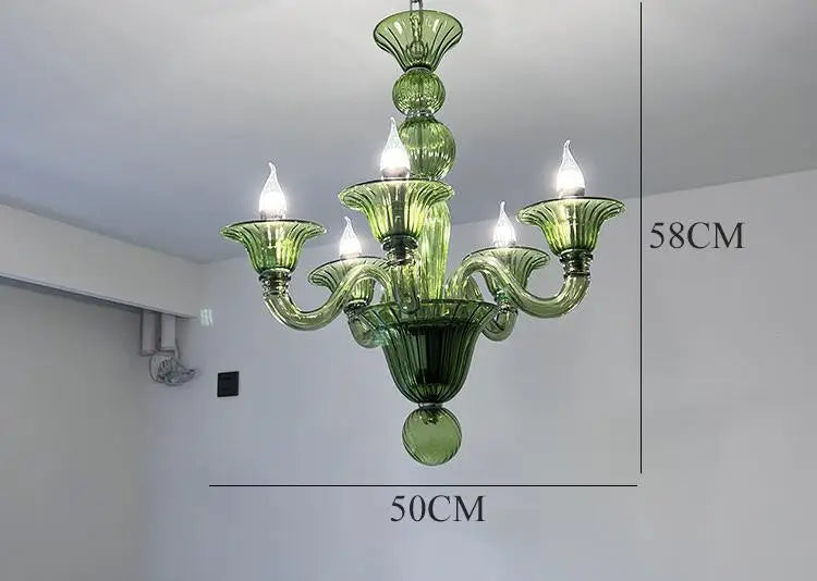 lustre led en cristal pour décoration intérieure élégante - vue 14 sur 15