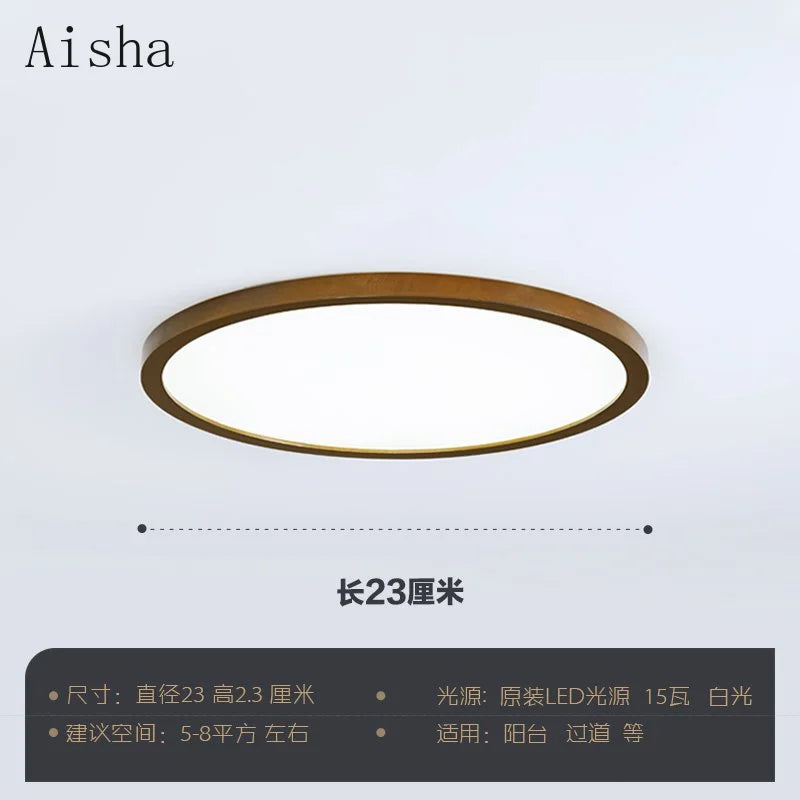 plafonnier ultra mince design moderne pour intérieur élégant - vue 7 sur 12