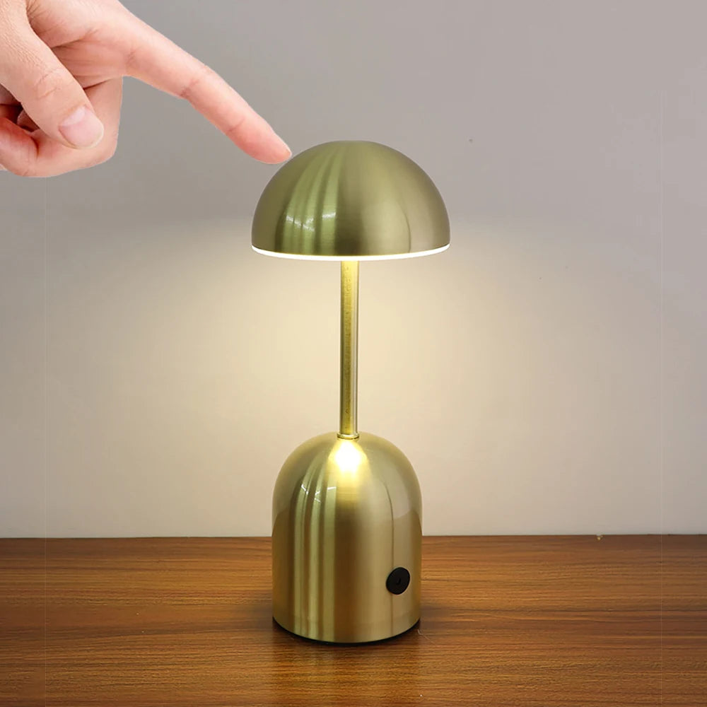 Lampe de Table Portable moderne en métal à intensité variable - vue 2 sur 8