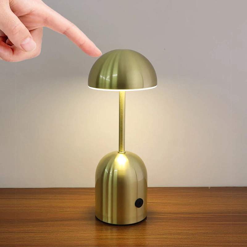 Lampe de Table Portable moderne en métal à intensité variable