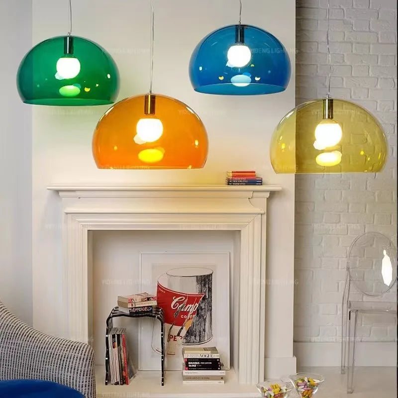 Gubi Turbo suspension design globe suspension lampe blanche pour chambre à coucher résidentielle lampes de chevet maison table à manger lumières - vue 6 sur 23