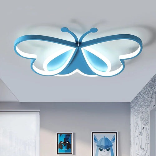 lustre winfordo led 	 papillon intensité réglable pour enfants