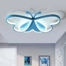 lustre winfordo led 	 papillon à intensité réglable pour enfants