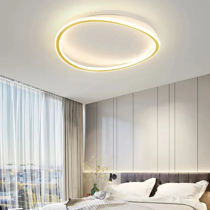 plafonnier triangle nordique moderne éclairage décoratif pour intérieur - vue 3 sur 12