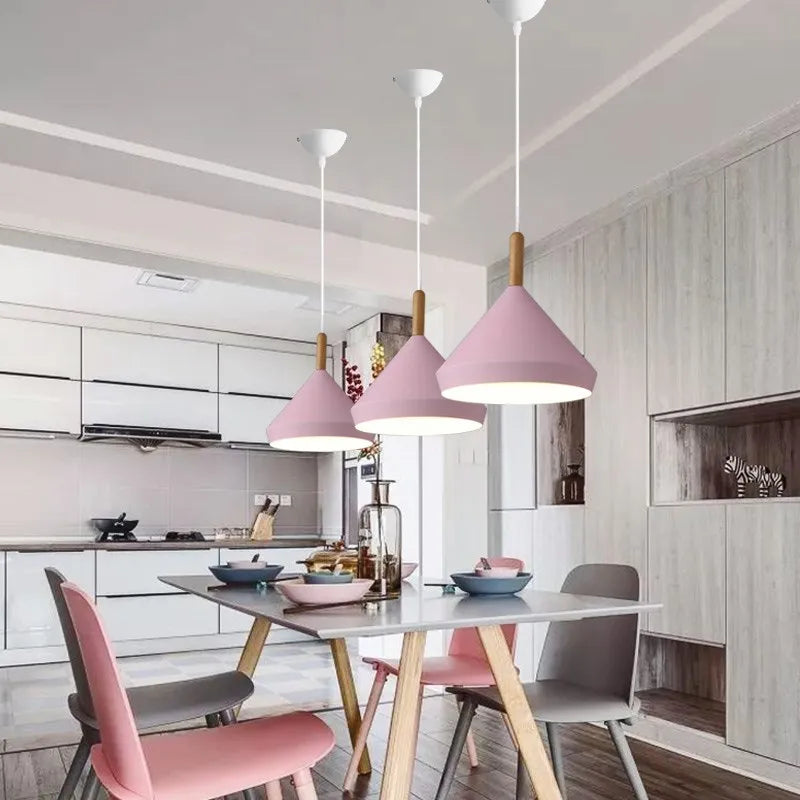 lampes suspendues modernes pour barre de décoration