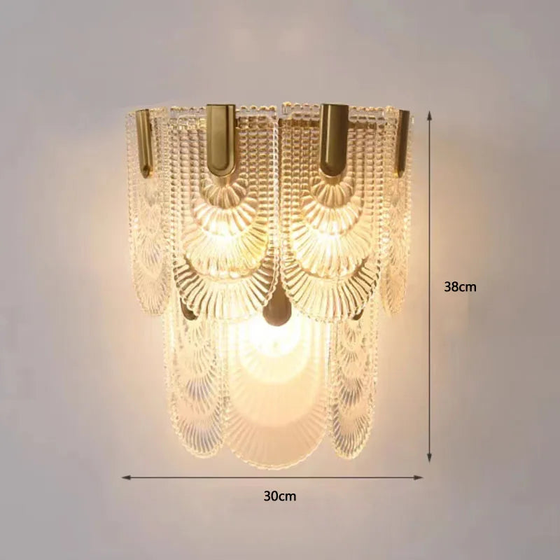 applique murale en verre design pour décoration intérieure moderne - vue 9 sur 12