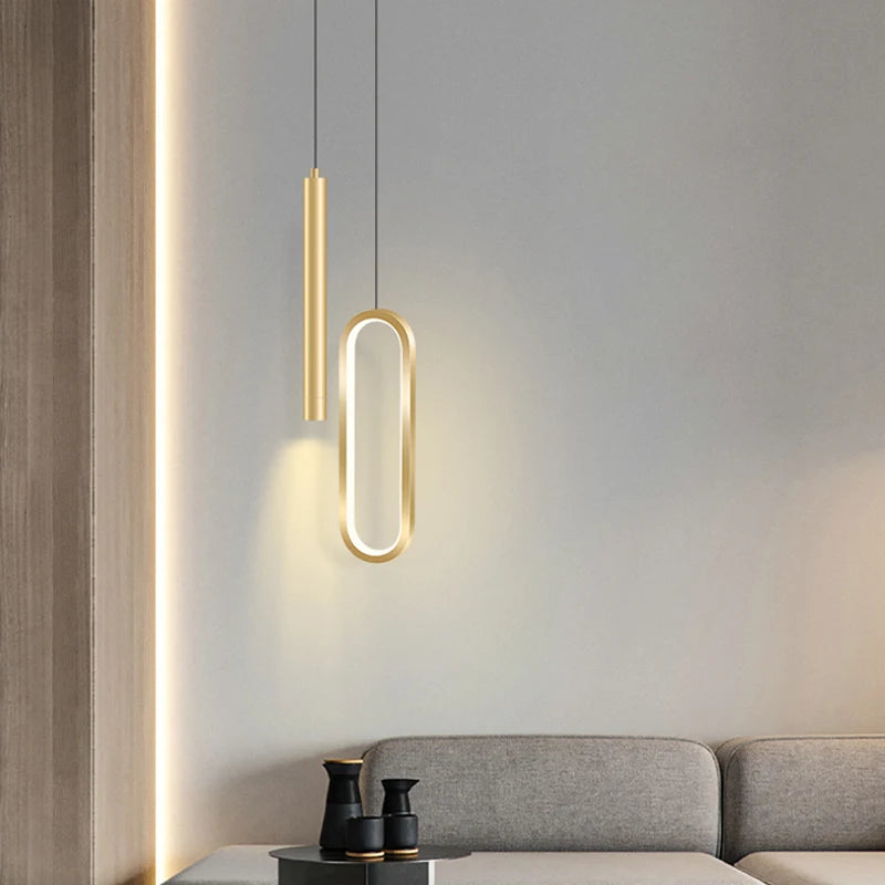 Suspension LED au design nordique moderne décorative