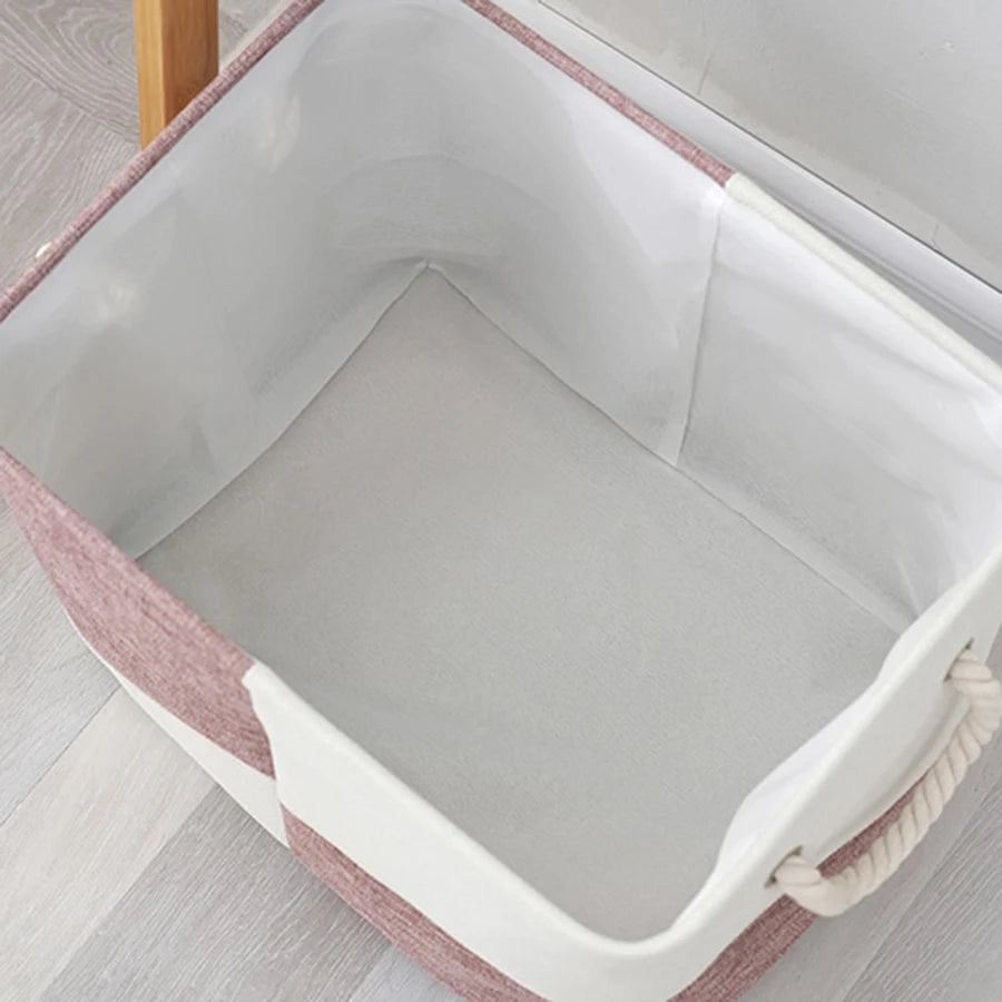 panier de rangement pliable pour linge jouets et sous-vêtements - vue 3 sur 6