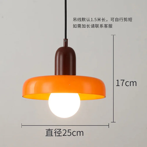 lampe suspendue en verre nordique pour décoration intérieure - vue 18 sur 30