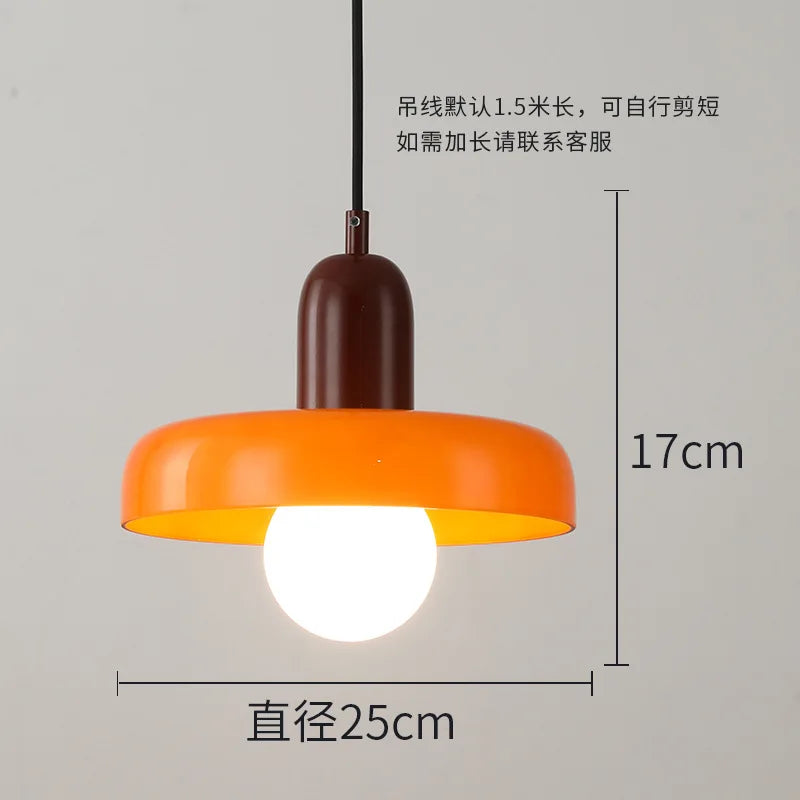 lampe suspendue en verre nordique pour décoration intérieure - vue 17 sur 30