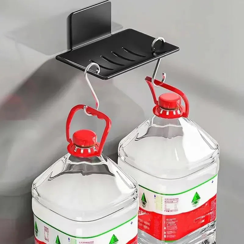 porte-savon mural en acier inoxydable avec égouttoir à savon - vue 8 sur 7