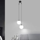Suspension LED en verre moderne nordique pour salle à manger chambre lustre en or luminaires intérieur Restaurant Bar décor lampe suspendue