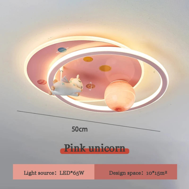 Plafonnier LED Licorne Rose Lampe de chambre d'enfant Dimmable 3-Couleur Créatif lampe à suspension Chambre de Fille Moderne Dessin Animé Lustre Princesse Chambre de Bébé Éclairage de plafond 40*40cm Plafonnier LED Licorne Rose Lampe de chambre d'enfant Dimmable 3-Couleur Créatif lampe à suspension Chambre de Fille Moderne Dessin Animé Lustre Princesse Chambre de Bébé Éclairage de plafond 40*40cm
