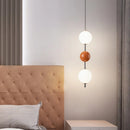 lampe suspendue led en verre avec fil réglable 4000k