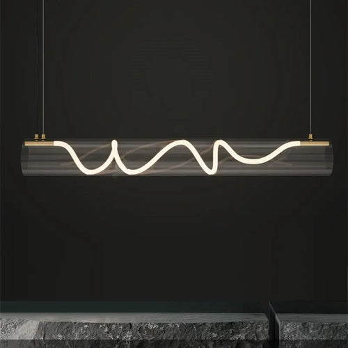 lustre en acrylique style nordique pour décoration intérieure