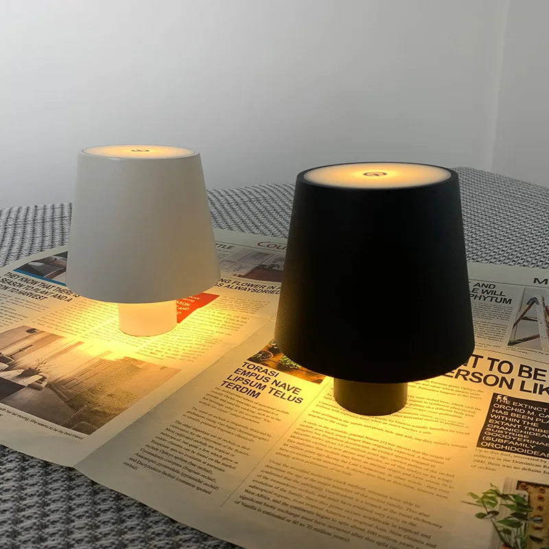 lampe bouteille vin table charge portable - vue 4 sur 7