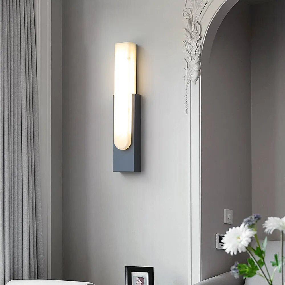 applique murale led nordique salon intérieur décoration éclairage fuxtur - vue 4 sur 10