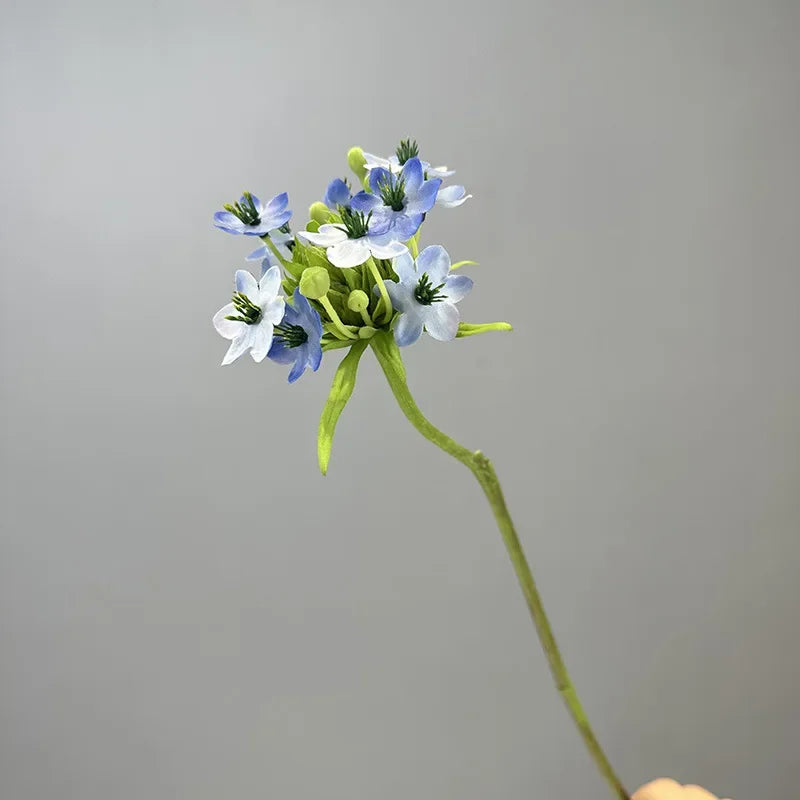 fleurs artificielles en soie velours pour décoration élégante - vue 8 sur 10