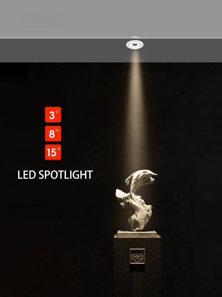 spot led ultra fin à angle de faisceau pour éclairage intérieur - vue 4 sur 24