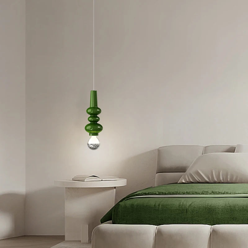 suspension led simple et créative pour bar nordique - vue 5 sur 12
