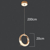 Lustre led design moderne ronds