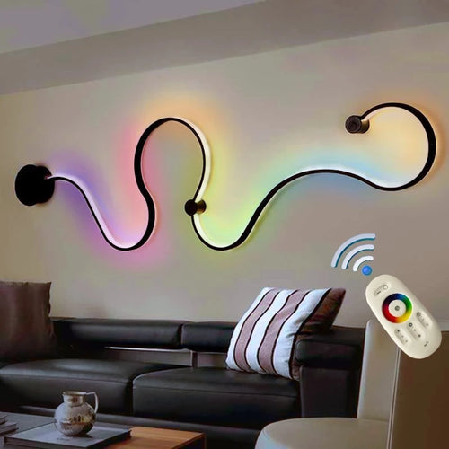 applique murale moderne en aluminium minimaliste design éclairage intérieur - vue 7 sur 14