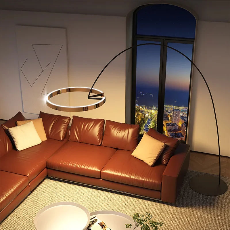Lampadaire LED style italien décor intérieur - vue 4 sur 18