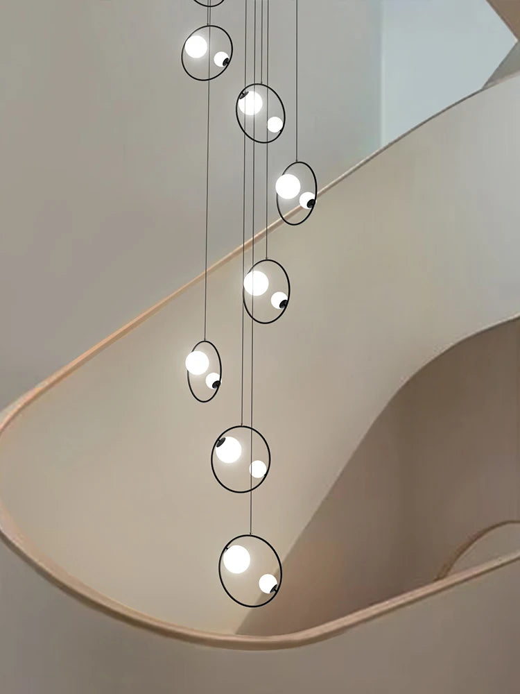 lustre moderne design pour un intérieur loft élégant - vue 5 sur 14