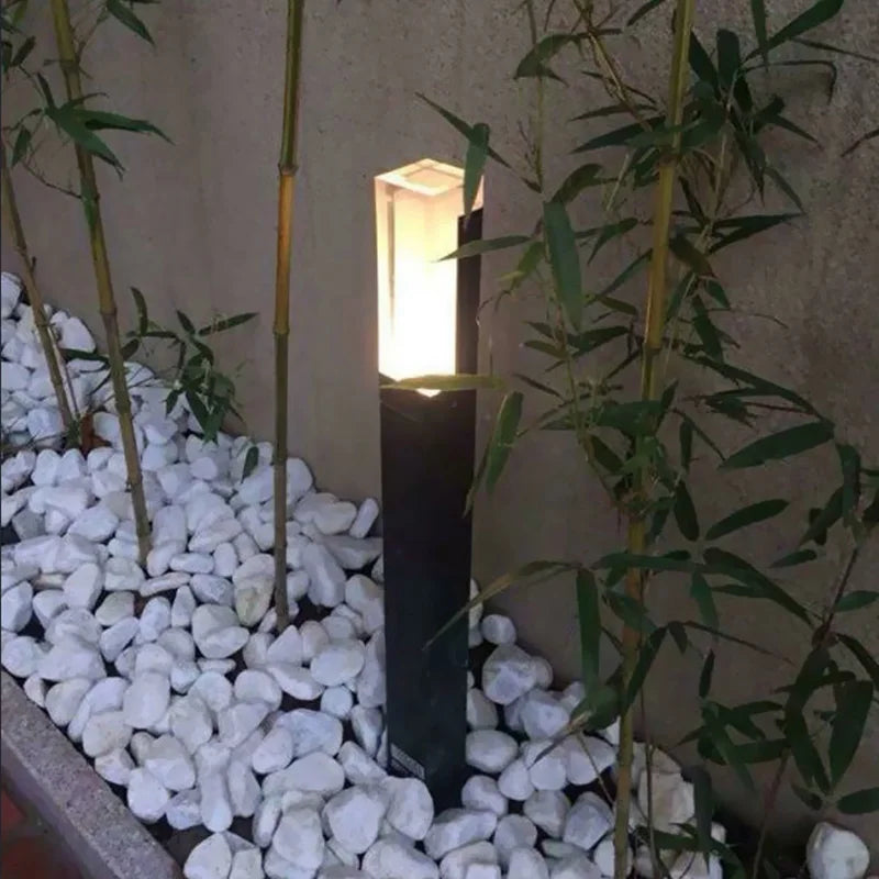 Extérieur étanche IP65 10 W LED nouvelle colonne en aluminium chemin de jardin carré paysage AC85-265 colonne lumineuse - vue 6 sur 14