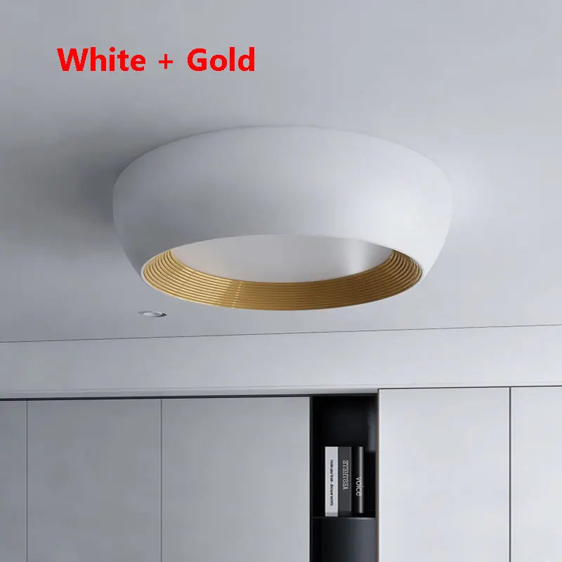 plafonnier italien minimaliste motif vortex design haut de gamme led moderne