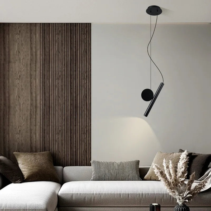 Suspension LED moderne câble réglable pour chevet salon allée étude Lustre intérieur décor à la maison luminaire Lustre