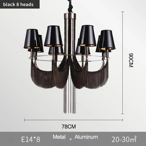 lustre de luxe moderne pour mariage avec lumières intégrées - vue 14 sur 14