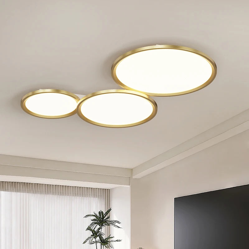 Plafonnier ultramince LED moderne lumières pour salon salle à manger chambre appartements couloir allée projecteur lampes d'éclairage intérieur